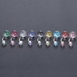 90pcs Glitter Sexy Belly Bars Body Piercing 14G