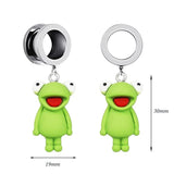 Frog Dangle Ear Piercing Earrings Ear Tunnel Expansion Ear Reamer Plug Earrings