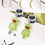Frog Dangle Ear Piercing Earrings Ear Tunnel Expansion Ear Reamer Plug Earrings