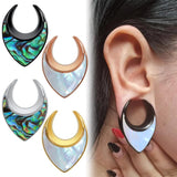 Giga Saddle Tunnels Ear Hangers Ear Gauges Plugs Stretcher Earring