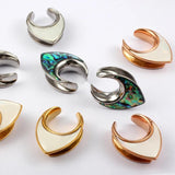 Giga Saddle Tunnels Ear Hangers Ear Gauges Plugs Stretcher Earring