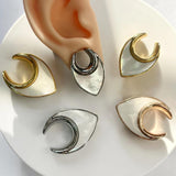 Giga Saddle Tunnels Ear Hangers Ear Gauges Plugs Stretcher Earring