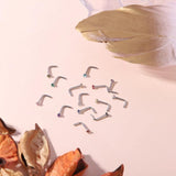 18/20G Crystal Nose Studs Set Stainless Steel Nostril Piercings