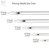 G23 Titanium Body Piercing Kit 11-12pcs/lot