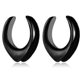 2PCS Saddle Ear Tunnels Gauges Piercing Expander Stainless Steel