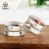 Goldfish Logo Earring Tunnels Acrylic Ear Plugs Style Jewellery