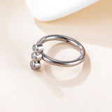 ASTM F136 Titanium Hinged Hoop Rings Nose Piercing