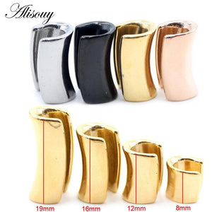 2PC Ear Lobe Cuff Ear Gauge Plugs Ear Tunnels for Women