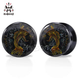 Acrylic Fish Ear Plugs Earring Tunnels 6-30mm 2PCS