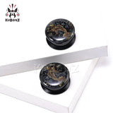 Acrylic Fish Ear Plugs Earring Tunnels 6-30mm 2PCS