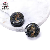 Acrylic Fish Ear Plugs Earring Tunnels 6-30mm 2PCS