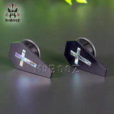 Shell Cross Acrylic Ear Plugs Gauges 2PCS