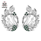 Peacock Spiral Ear Plugs Piercing Tunnels Ear Gauges Body Jewelry