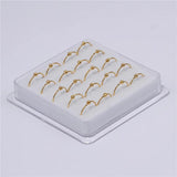 20Pcs Ball Closure Hoop Nose Rings 10MM Thin 22G Body Piercing Jewelry