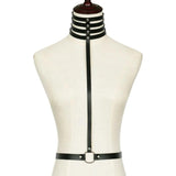 Sexy Belt Pu leather Harness body chain women Bondage Goth Party bodychain