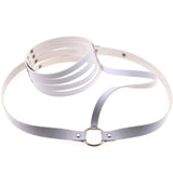 Sexy Belt Pu leather Harness body chain women Bondage Goth Party bodychain
