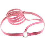 Sexy Belt Pu leather Harness body chain women Bondage Goth Party bodychain