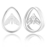 Giga 2 PCS Stainless Steel Double Flared Ear Plugs Stretcher