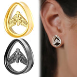 Giga 2 PCS Stainless Steel Double Flared Ear Plugs Stretcher