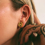 Giga 2 PCS Stainless Steel Double Flared Ear Plugs Stretcher