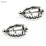 2pcs Stainless Steel Tooth Milk Ring Body Piercing Jewelry