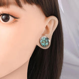 Giga 2 PCS Stainless Steel Ear Tunnel Gauges