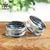Acrylic Eye Logo Ear Tunnels Expanders Body Gift