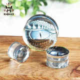 Acrylic Eye Logo Ear Tunnels Expanders Body Gift