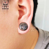 Acrylic Eye Logo Ear Tunnels Expanders Body Gift