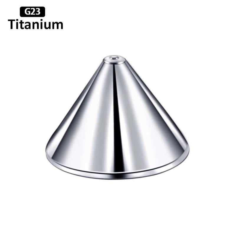 10PS G23 Titanium Eyebrow Banana Labert barbel Cone Jewelry