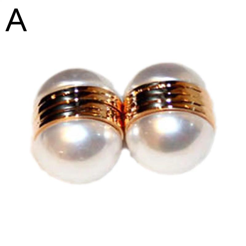 Pearl Magnetic Earrings Therapy Magnet Weight Loss Studs