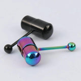 Stainless Steel Vibration Tongue Nail Human Body Piercing Jewelry