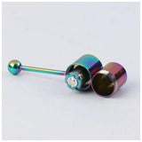 Stainless Steel Vibration Tongue Nail Human Body Piercing Jewelry
