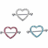 Stonefans Rhinestone Nipple Piercing Double Layer Body Chain