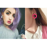 9 Pair Silicone Ear Tunnels Plugs Flexible Thin Double Flared Expander Gauges
