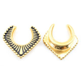 8-30mm Retro Stainless Steel Saddle Ear Tunnel Expander Gauges