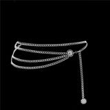 Vintage Tassel Coin Pendant Waist Chain for Women