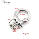 Dangling Earring Captive Bead Rings Piercing Body Jewelry 3/4/5/6mm