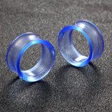 Acrylic Ear Gauges Plugs Tunnels Double Flared Earrings Body Jewelry
