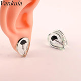 Vankula Glass Jellyfish Ear Gauges Tunnels Plugs Stretcher Earrings