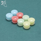 Stone Ear Plug And Tunnel Unisex 5-18mm Ear Gauges Glow in Dark Flesh Sterchers