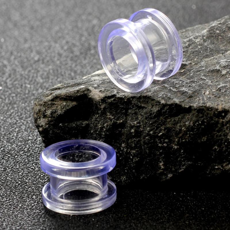 2pcs Acrylic Ear Gauges Plugs Tunnels Piercing Earrings Body Jewelry
