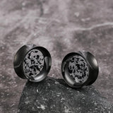Giga 2 PCS Ear Plugs Tunnel Expander Double Flared Gauges Stretcher