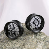 Giga 2 PCS Ear Plugs Tunnel Expander Double Flared Gauges Stretcher