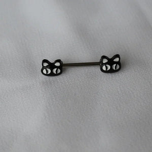 Cat Milk Nail Stainless Steel Ring