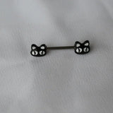 Cat Milk Nail Stainless Steel Ring