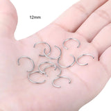 10Pcs G23 Titanium Circular Barbell Horseshoe Ring Nose Ring Accessories