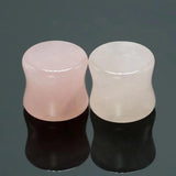 2PCS Stone Ear Plugs Flesh Tunnels Gauges 6mm-16mm Ear Expanders