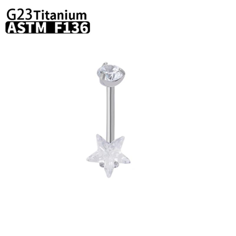 G23 Titanium Women Sexy Belly Button Rings Piercing