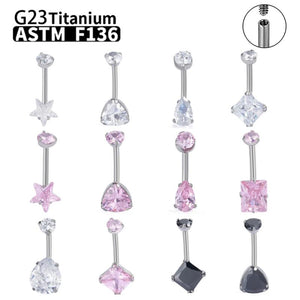 G23 Titanium Women Sexy Belly Button Rings Piercing